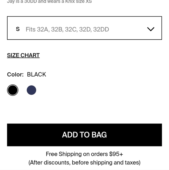 Knix Seamless Tank Top Black Size Small - Picture 7 of 7